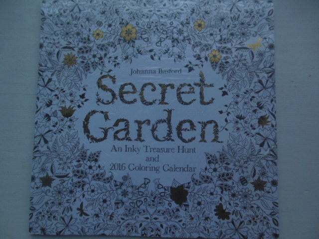 Image for Secret Garden An Inky Treasure Hunt and 2016 Coloring Calendar NEW