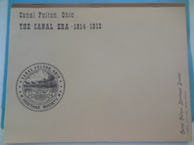 Image for Canal Fulton, Ohio; The Canal era 1814-1913
