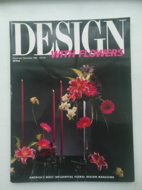 Image for Desoign With flowers agazine Nov.-Dec. 1989