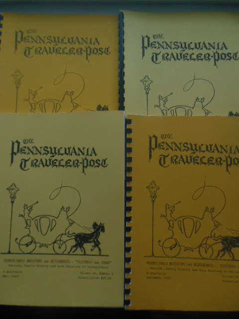 Image for The Pennsylvania Traveller-Post 4 Issues, Full Run Genealogy, 1993