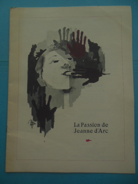 Image for La Passion de Jeanne d'Arc Program 1983 Wadsworth Theatre