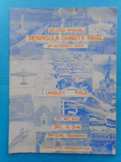 Image for Second Annual Peninsula Charity Fair and Automobile Show -- Official Program 1939