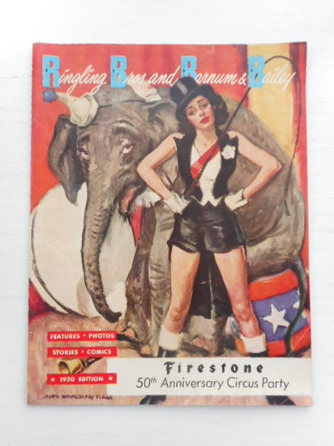 Image for Ringling Brothers and Barnum & Bailey Magazine Firestone 50th Anniversary