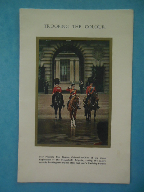 Image for Trooping the Colour In Celebration of the Birhday of Her Majesty the Queen On the Horse Guards Parade