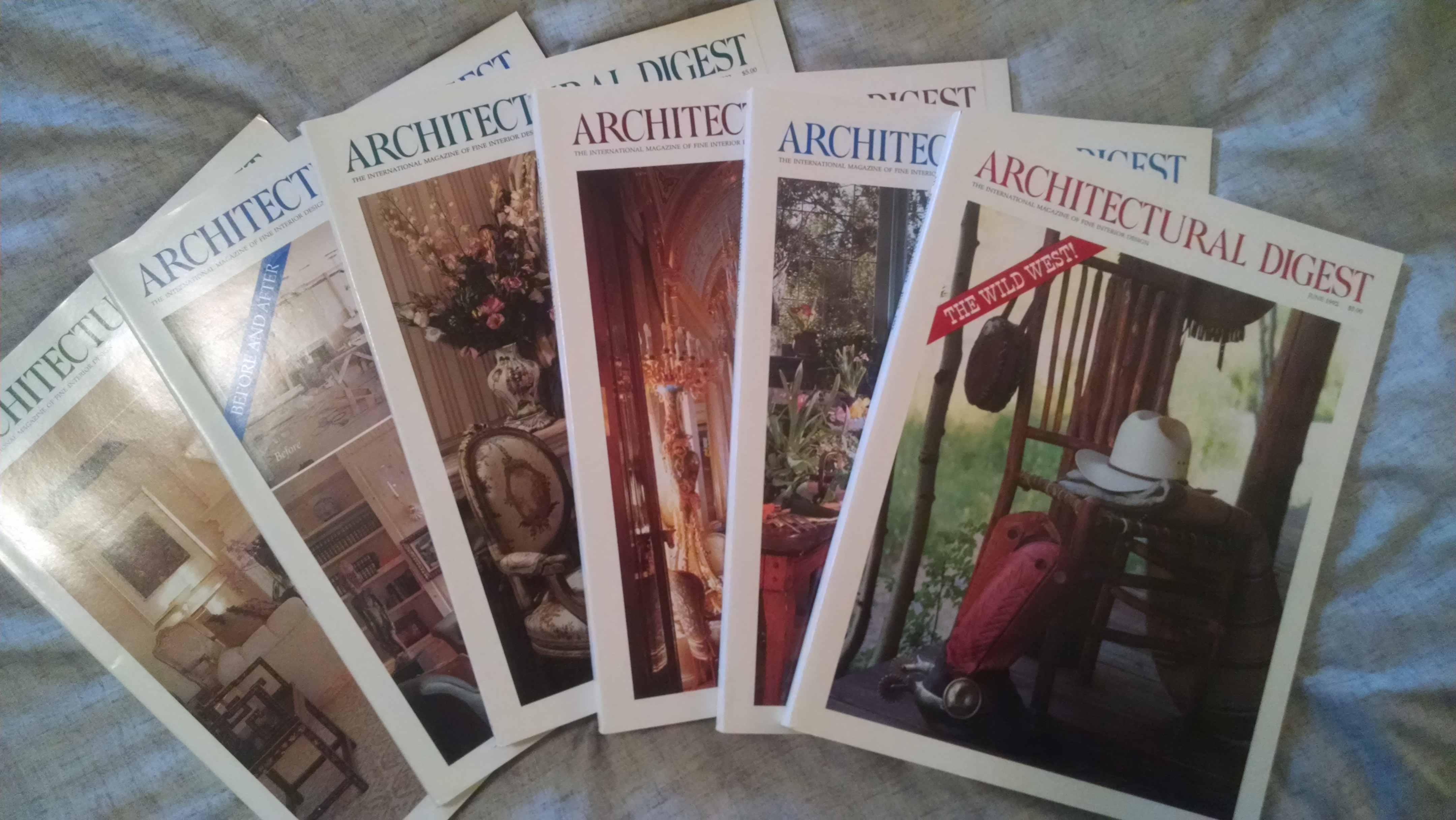 Image for ARCHITECTURAL DIGEST  6 ISSUES