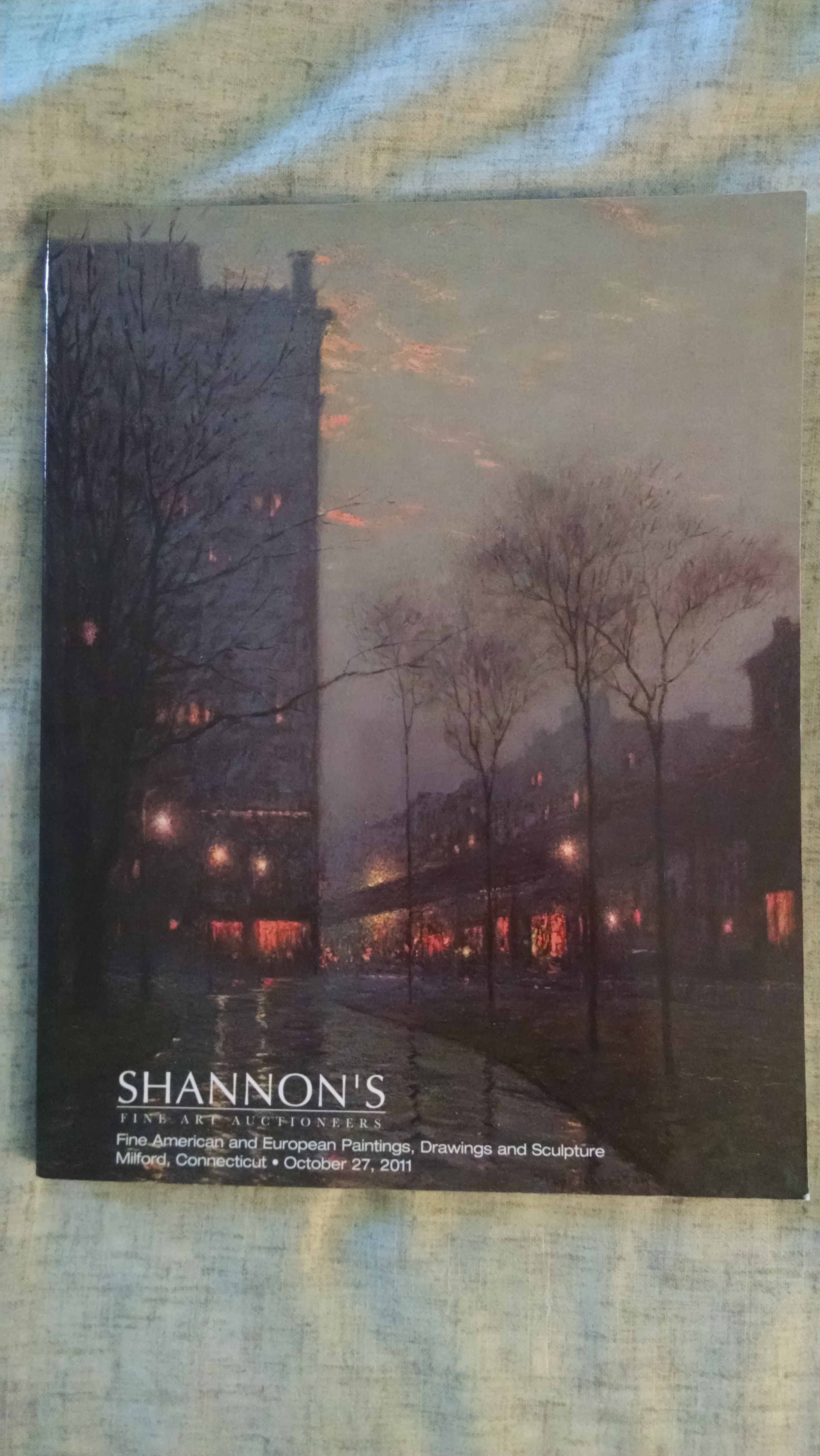 Image for SHANNONS' AUCTION CATALOG OCT. 27 20011