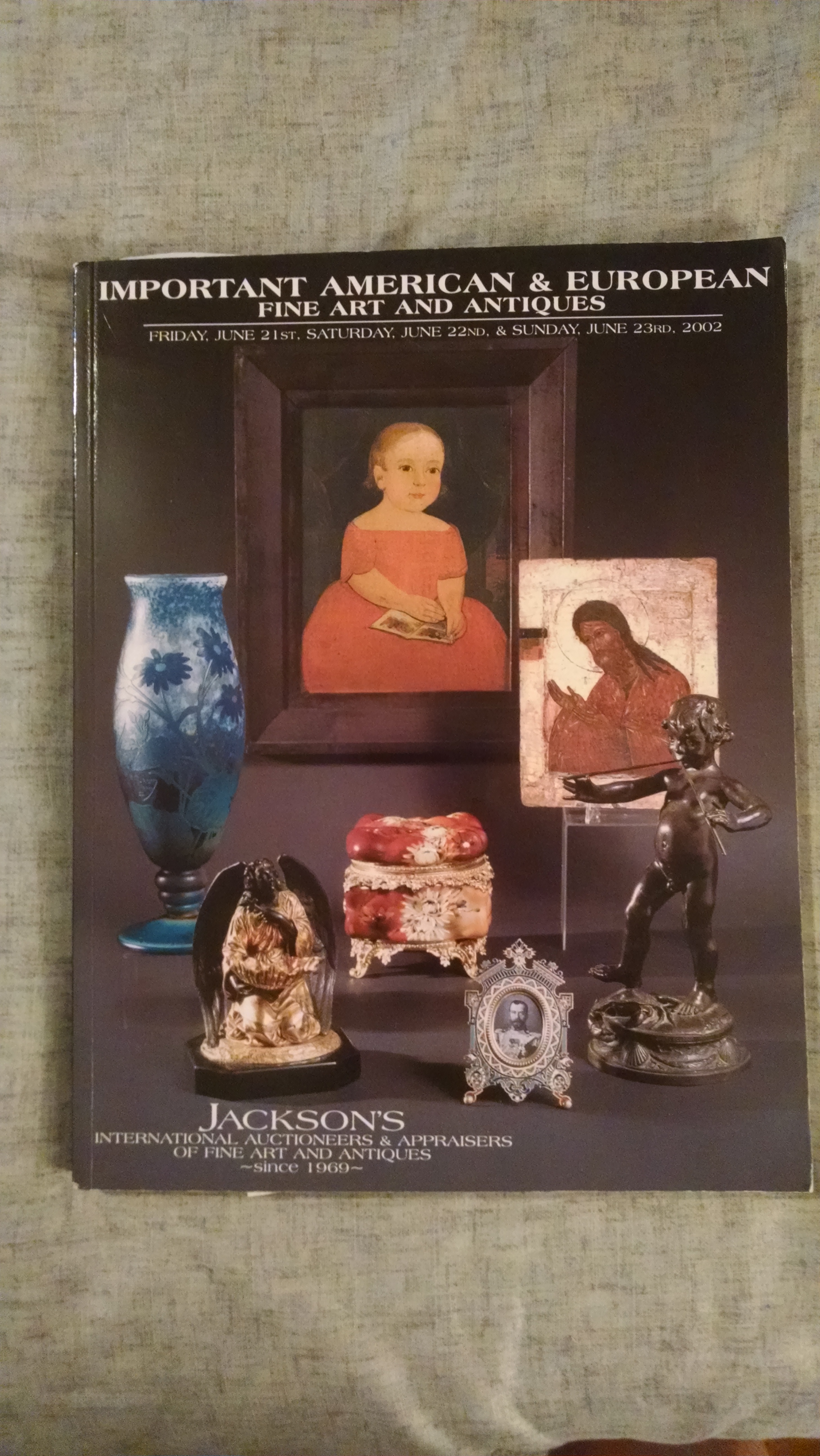 Image for JACKSON'S AUCTION CATALOG JUNE21-23 2002 