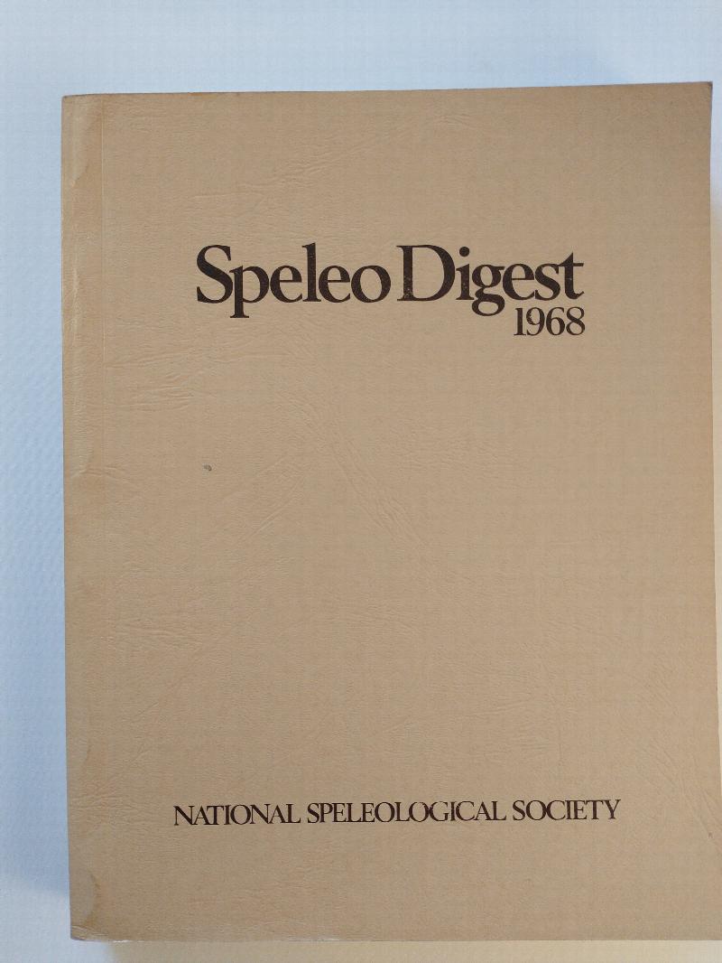 Image for SPELEO DIGEST 1968