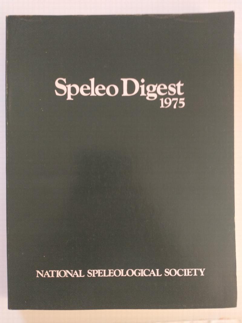 Image for SPELEO DIGEST  1975
