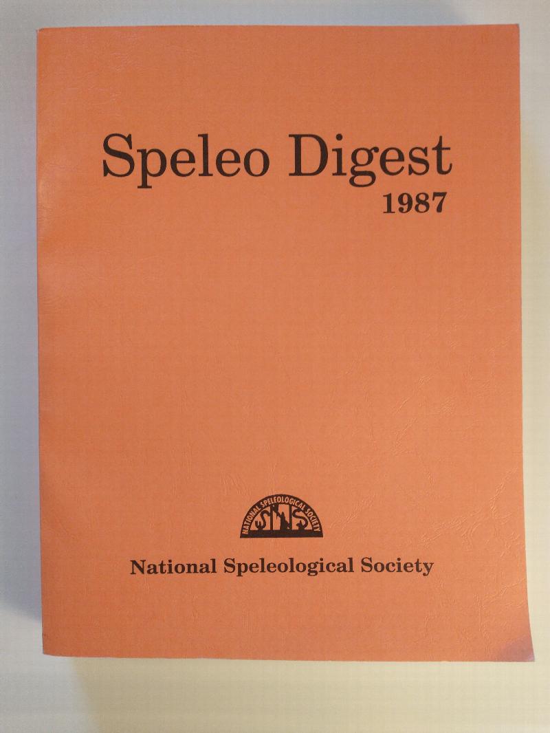 Image for SPELEO DIGEST 1987