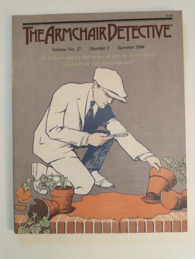 THE ARMCHAIR DETECTIVE 3 ISSUES