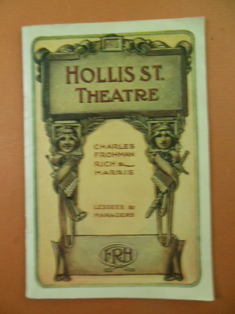 Image for Hollis St. Theatre John Drew "The Chief" 1915 (Boston)