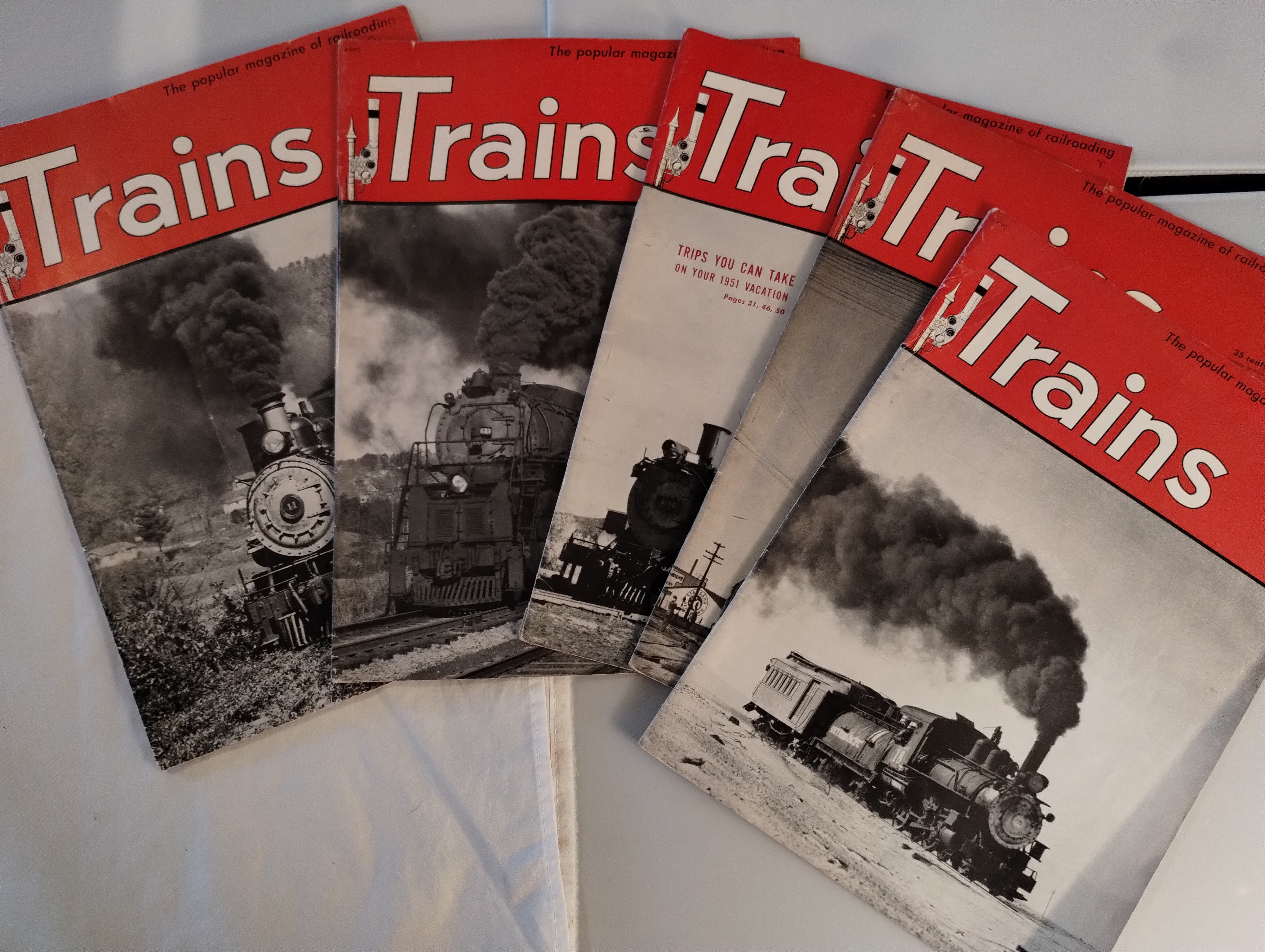 TRAINS THE POPULAR MAGAZINE OF RAILROADING
