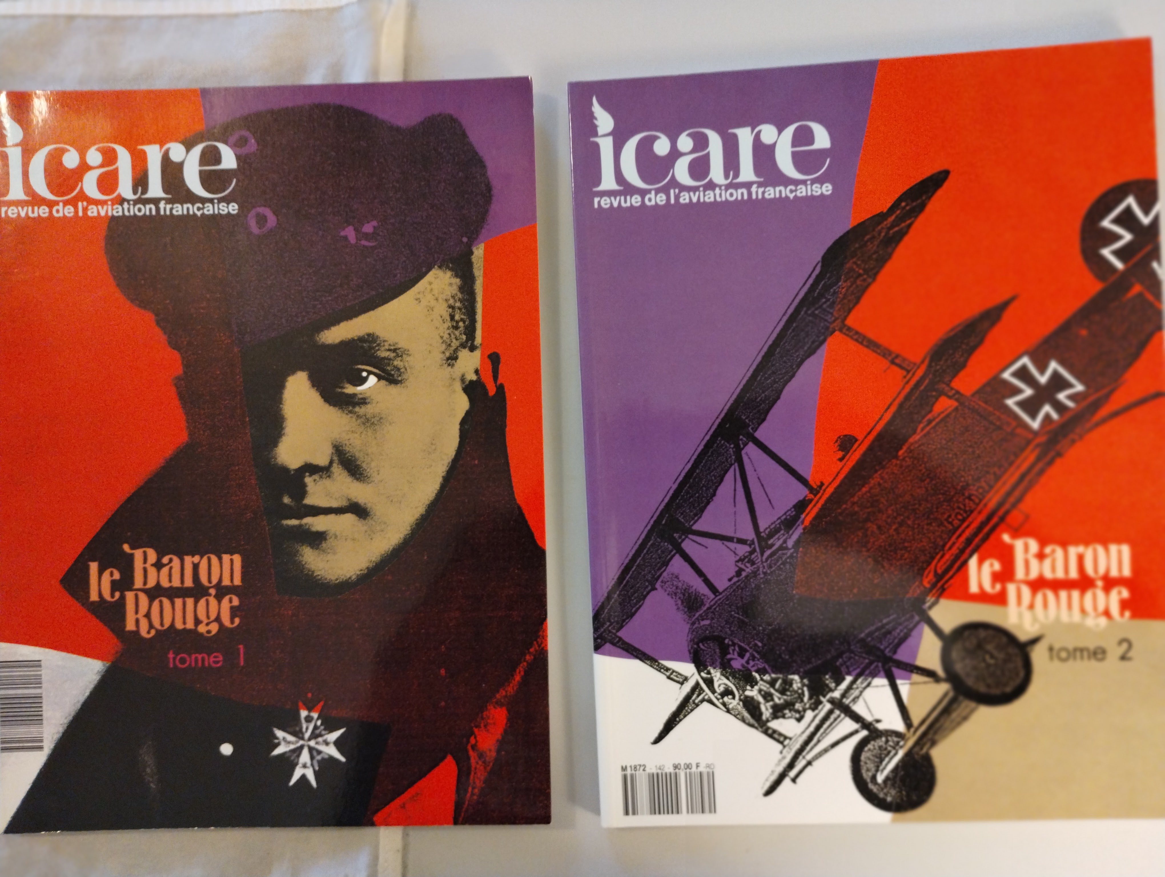 ICARE REVUE DE L' AVIATION FRANCAISE [ 1991/4 & 1992/3