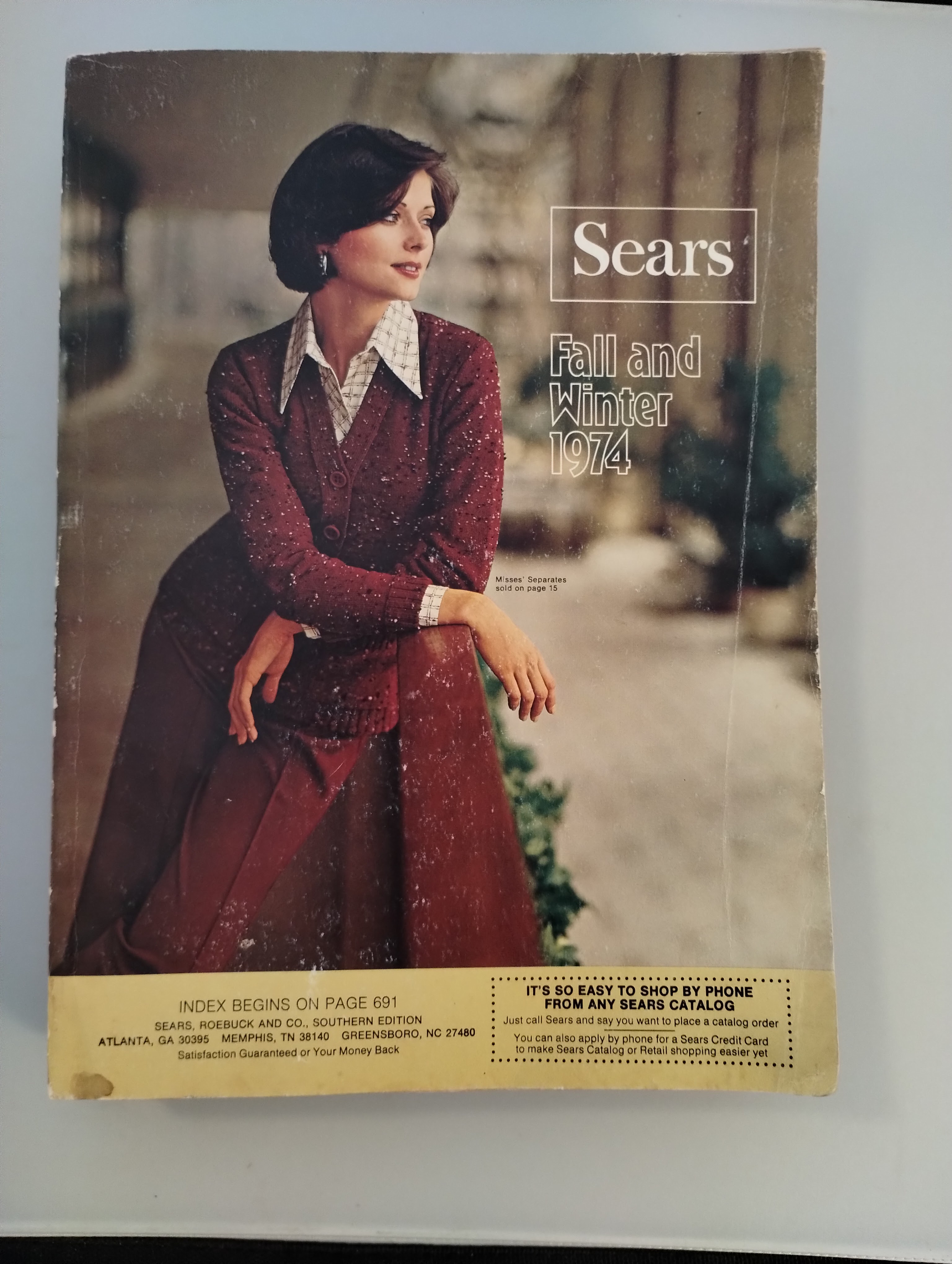 SEARS FALL AND WINTER CATALOG 1974