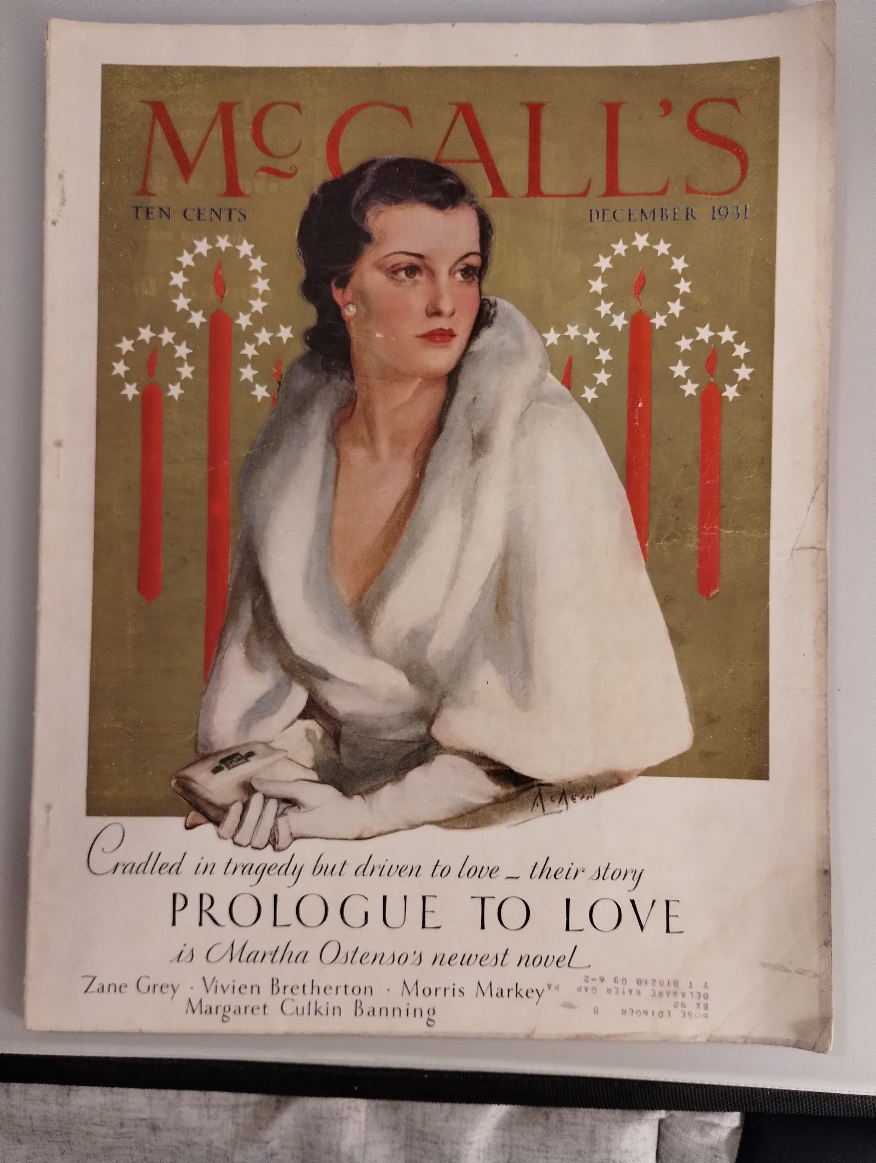 McCALLS MAGAZINE DECEMBER 1931